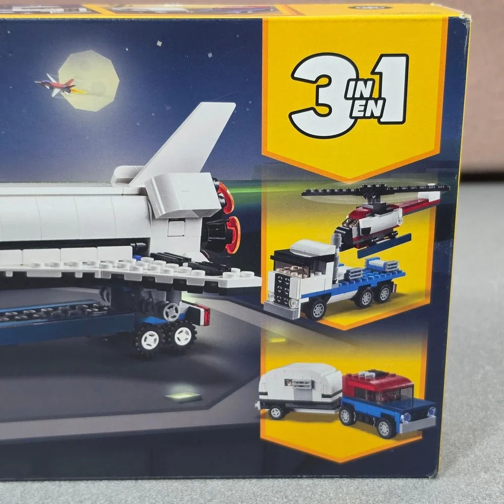 LEGO Creator Shuttle Transporter 31091 3-in-1 Kids Set New Sealed